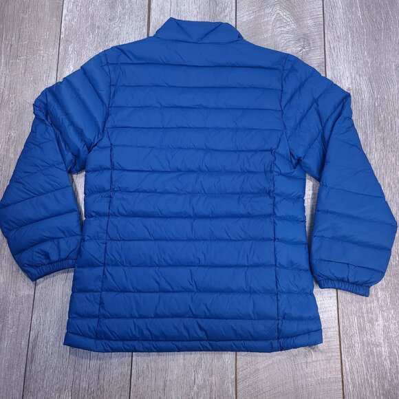 Rossignol Jacket Womens Medium Blue Duck Down Quilted Puffer Insulated - Picture 3 of 8
